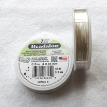 Load image into Gallery viewer, Silver Color (metallic) Beadalon Beading Wire