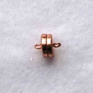 Copper Magnetic Clasp, 4mm. 