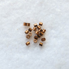 Load image into Gallery viewer, 2mm x 2mm copper crimp beads