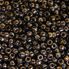Load image into Gallery viewer, Iris Gold Seed Beads, Size #8