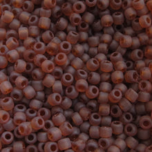 Load image into Gallery viewer, Matte Root Beer Seed Beads, Size #8