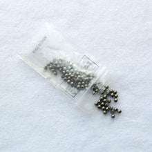 Load image into Gallery viewer, 4mm. Pewter Steel Beads