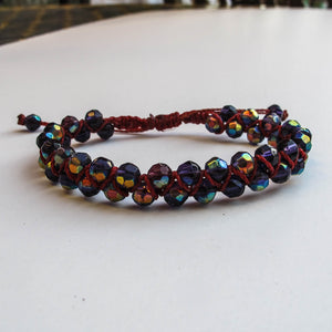 Zig Zag Crystal Bracelet