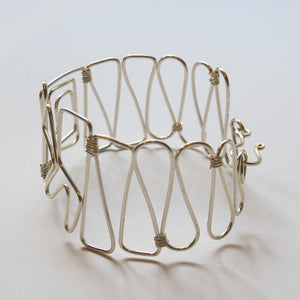 Abstract Wire Bracelet