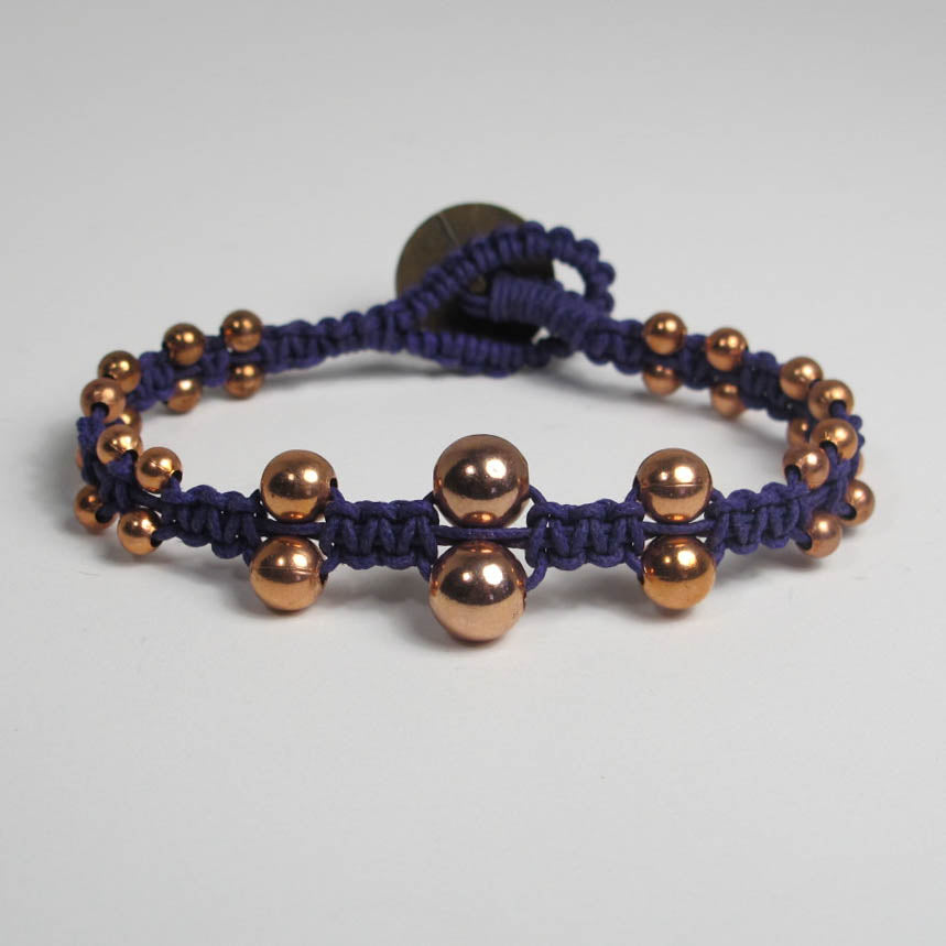 DIY Shamballa style macrame bracelet tutorial  Rings and ThingsRings and  Things
