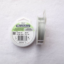 Load image into Gallery viewer, Beadalon Beading Wire/Nylon-Covered Wire (click for colors &amp; sizes)