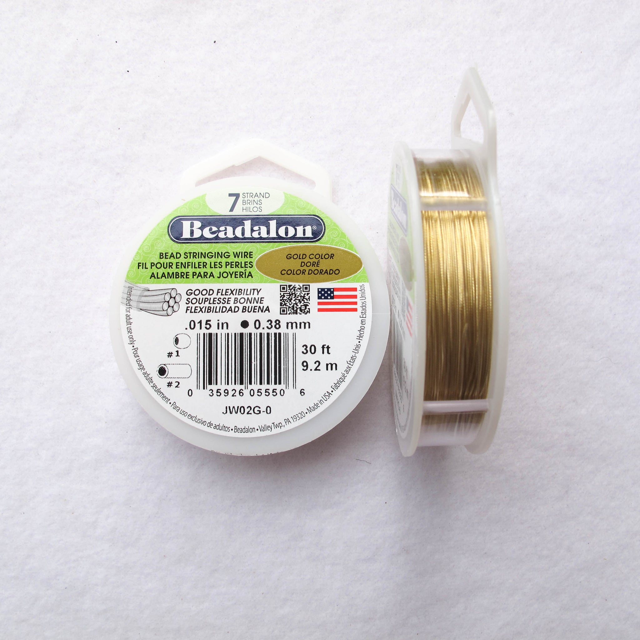 Beadalon Beading Wire/Nylon-Covered Wire (click for colors & sizes