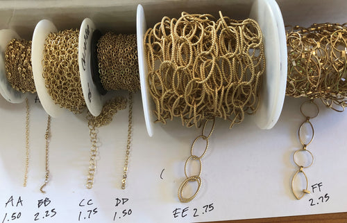 Chain sold by the foot