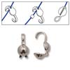 clamshell bead tips with loop