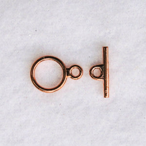 Basic Toggle Clasp, copper