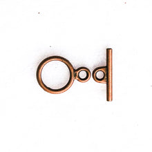 Load image into Gallery viewer, Basic Toggle Clasp, antiue copper