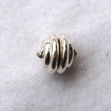 Load image into Gallery viewer, Silver Magnetic Clasp, 7mm.