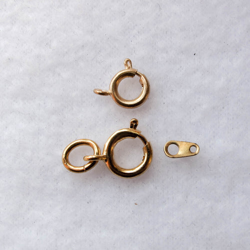 Spring-Ring Clasp, Gold