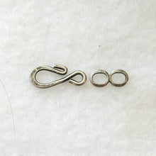 Load image into Gallery viewer, Silver Hook &amp; Loop Clasp, 16mm. long 
