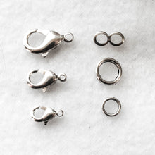 Load image into Gallery viewer, Silver Lobster Clasp Sets