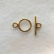 Load image into Gallery viewer, Basic Toggle Clasp, Gold