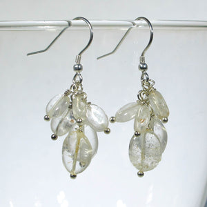 Gemstone Dangle Earrings/Citrine