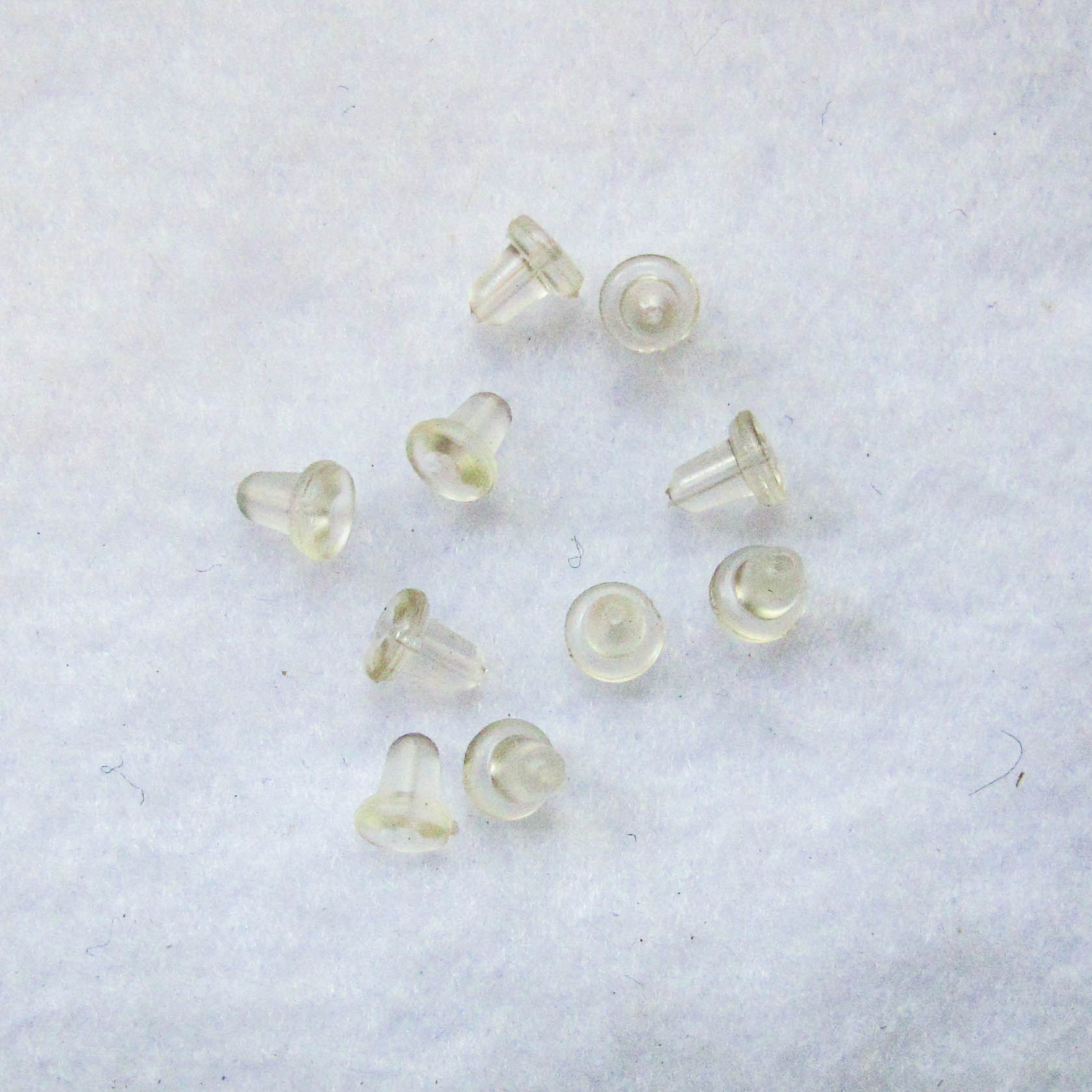 Plastic Earring Backs (click for shapes) – Susan Ryza Jewelry