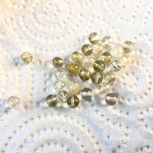 Citrine gemstone beads