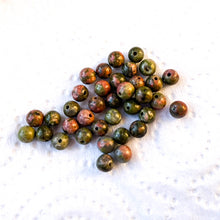 Load image into Gallery viewer, unakite gemstone beads