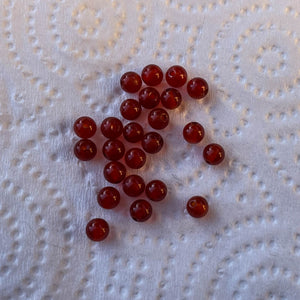 Red Aventurine gemstone beads