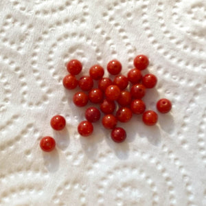 coral gemstone beads