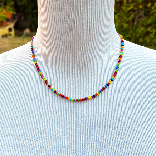 Confetti Beaded Necklace