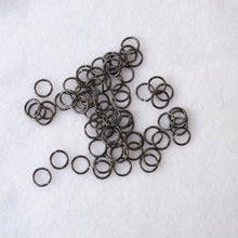 Load image into Gallery viewer, Jump Rings: 8mm. outer diameter, 6mm. inner diameter, 18-gauge