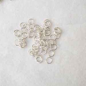 Jump Rings: 4.5mm. outer diameter, 3.2mm. inner diameter, 20-gauge