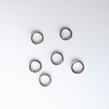 Load image into Gallery viewer, Jump Rings: 8mm. outer diameter, 6mm. inner diameter, 18-gauge