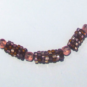 Peyote Stitch Beads & Toggle Clasp