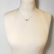 Load image into Gallery viewer, Tiny Gemstone Necklace - Tiger Eye