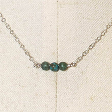 Load image into Gallery viewer, Tiny Gemstone Necklace - Turquoise