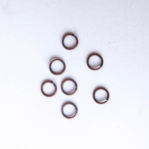 Jump Rings: 4.5mm. outer diameter, 3.2mm. inner diameter, 20-gauge