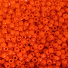 Load image into Gallery viewer, Opaque Orange Seed Beads, Size #8