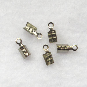 Silver Foldover Crimps