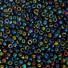 Load image into Gallery viewer, Rainbow Multi Iris Seed Beads, Size #8