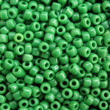 Load image into Gallery viewer, Opaque Apple Green Seed Beads, Size #6 