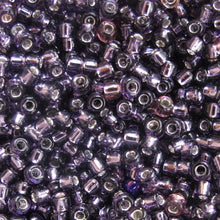 Load image into Gallery viewer, Silver-Lined Lilac Seed Beads, Size #6 