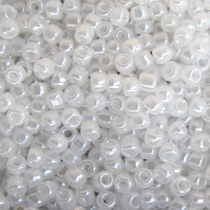 Pearl Seed Beads, Size #6 