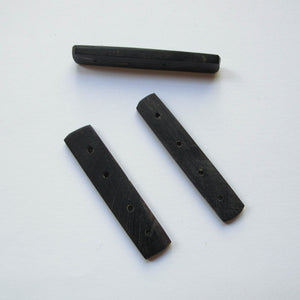 Black bone spacers, 4-hole