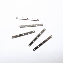 Load image into Gallery viewer, Spacers, Metal, 5-Hole, Silver