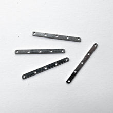 Load image into Gallery viewer, Spacers, Metal, 5-Hole, Silver