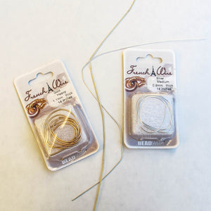 Gold and silver French wire