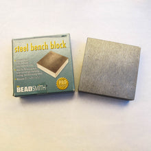 Load image into Gallery viewer, Steel Bench Block Jewelry Making Tool