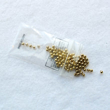 Load image into Gallery viewer, 4mm. Gold-Plated Steel Beads