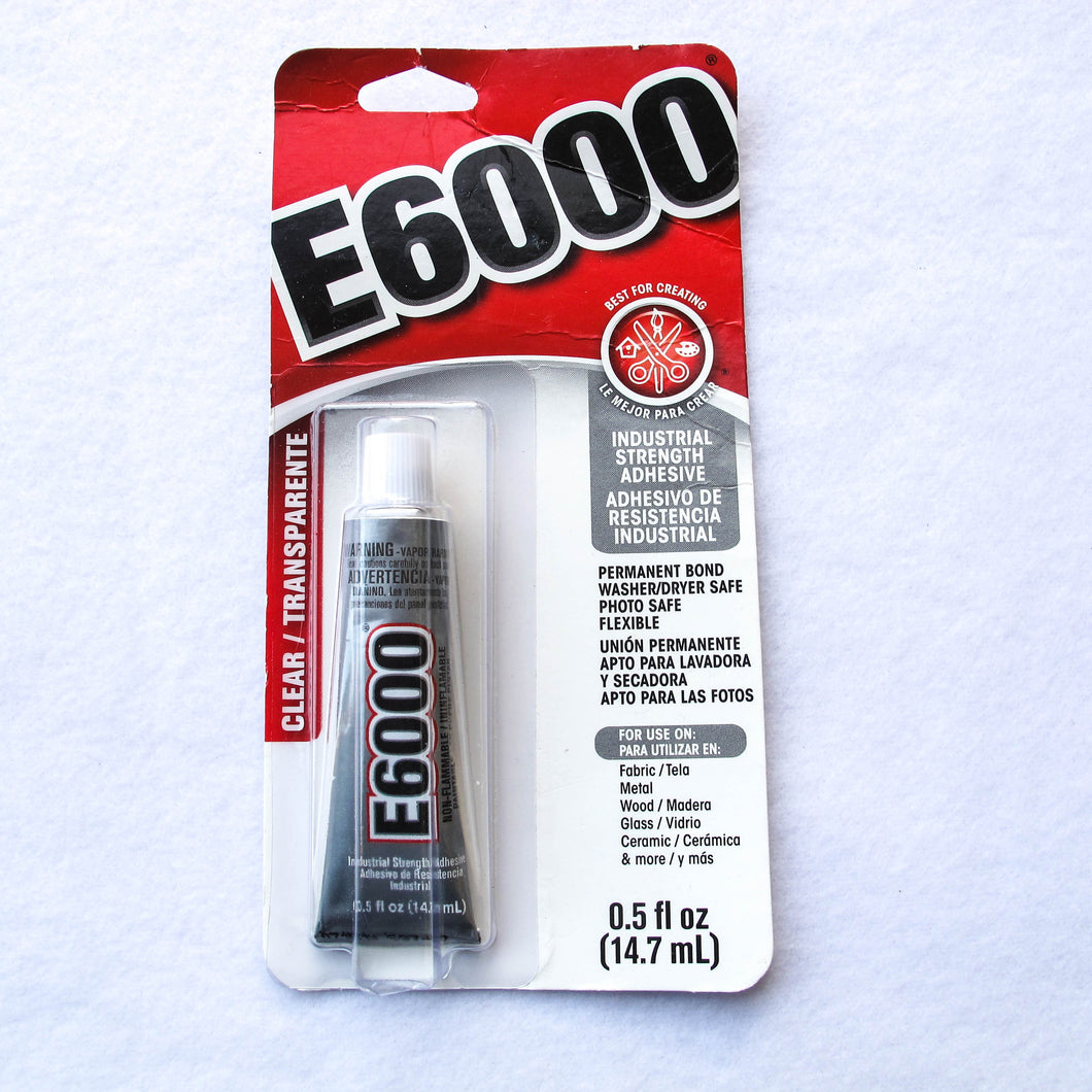 E6000 Industrial Strength Craft Adhesive/0.5 fl oz tube