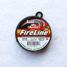 Load image into Gallery viewer, 50 yd. Spool of Crystal Fireline Thread