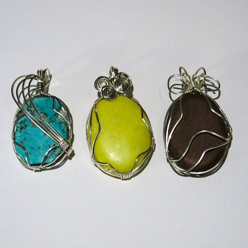 Wire-Wrapped Stones